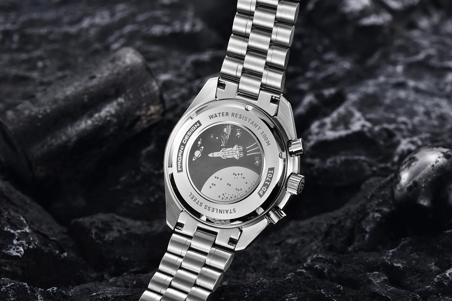 Moon Watch Black Scale PD-1701