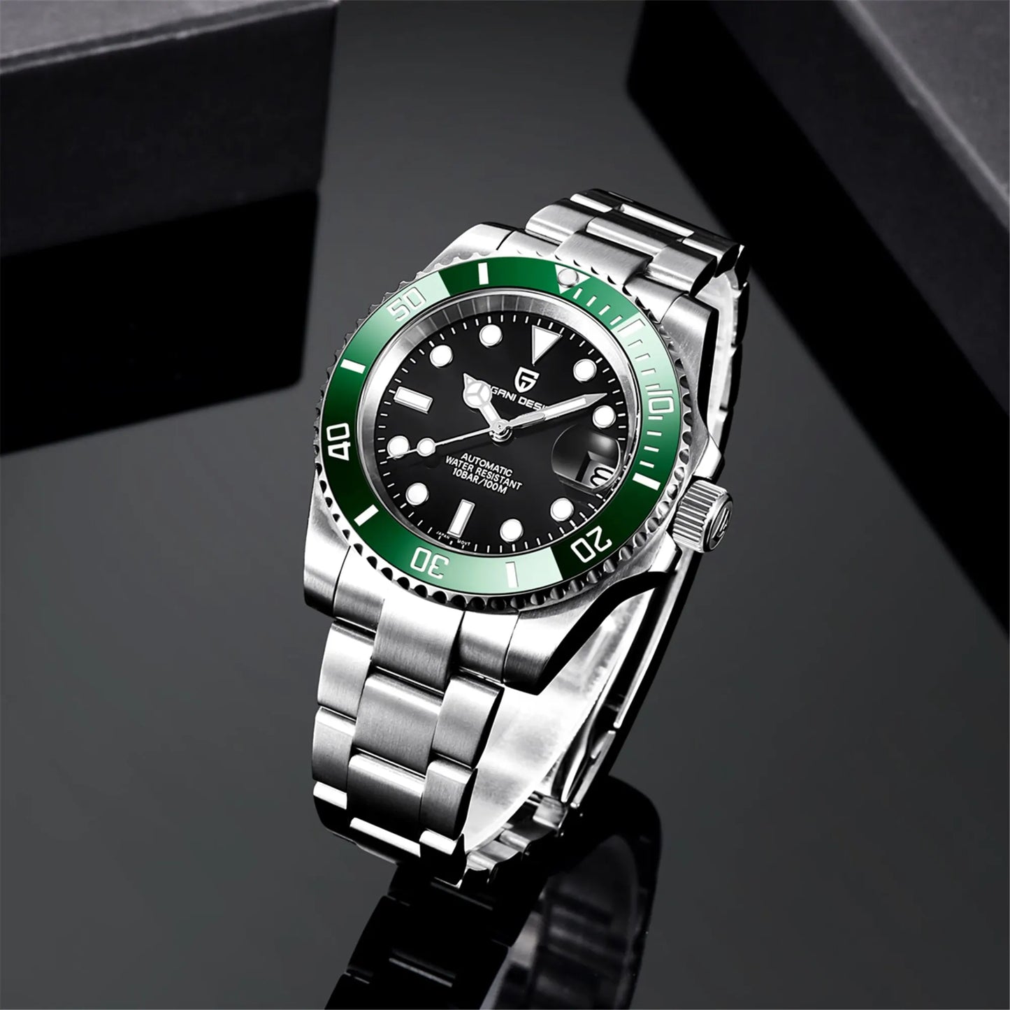 Nautilus GMT Black Green PD-1661