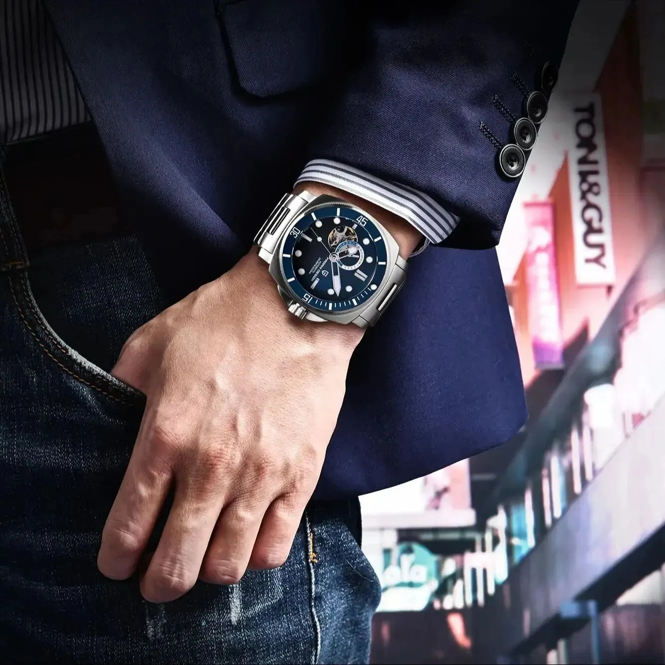 Chronograph Blue Two PD-1736