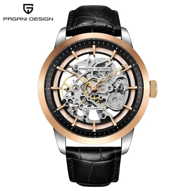 Eclipse Skeleton Black Gold PD-1638