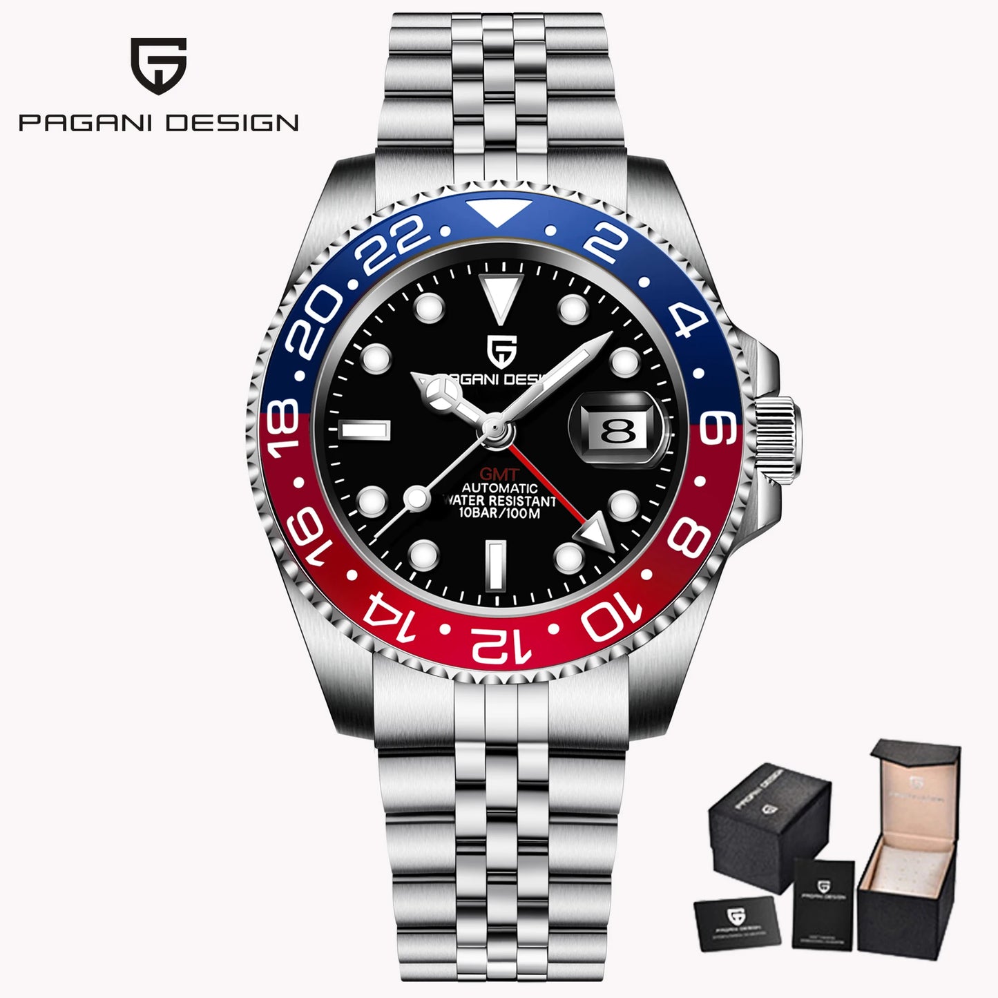 Mariner GMT Black Red PD-1662