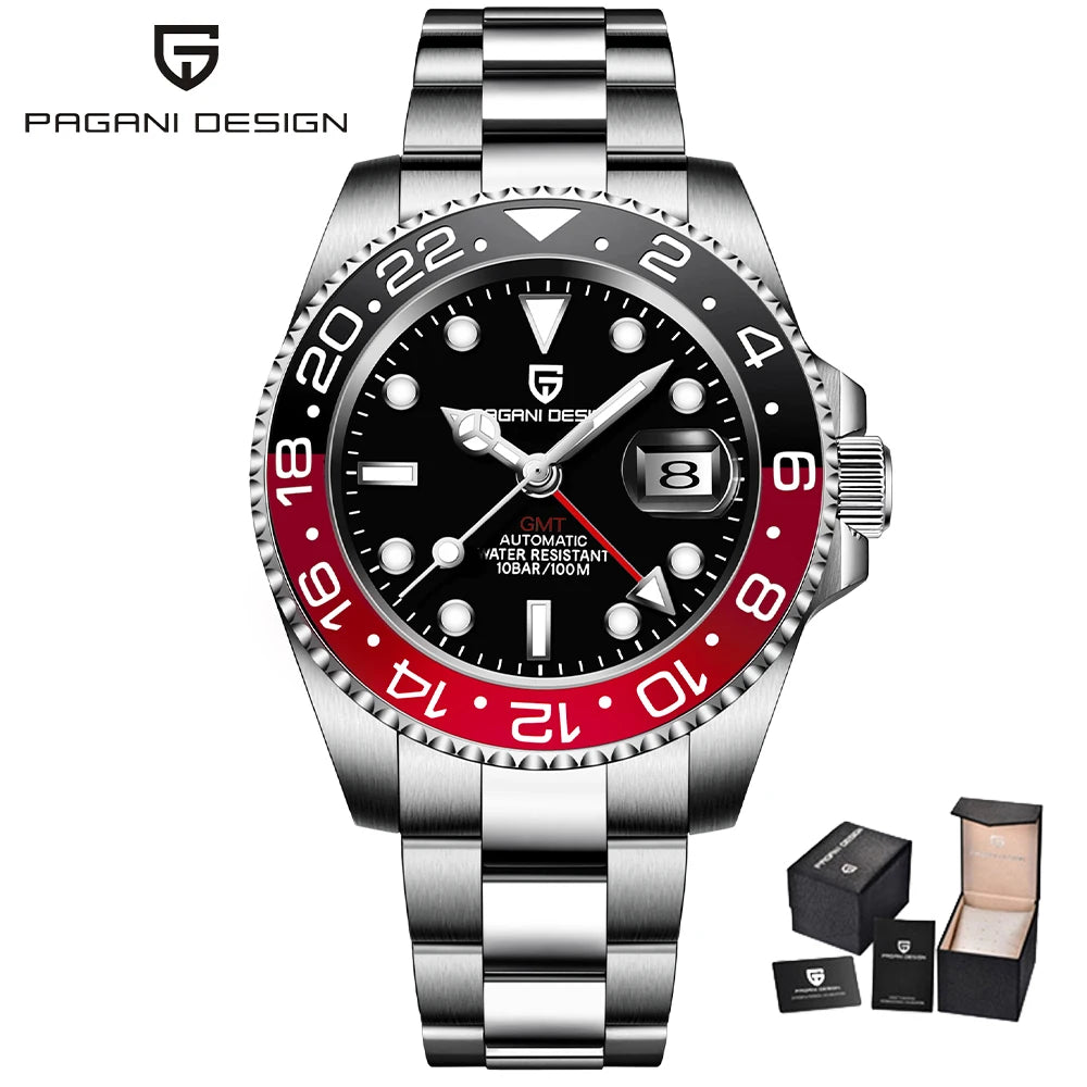 Mariner GMT Jubilee Black Red PD-1662