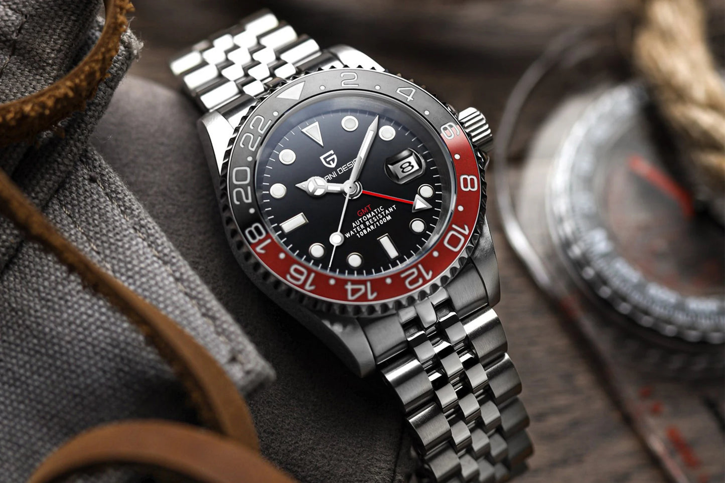 Mariner GMT Black Red PD-1662