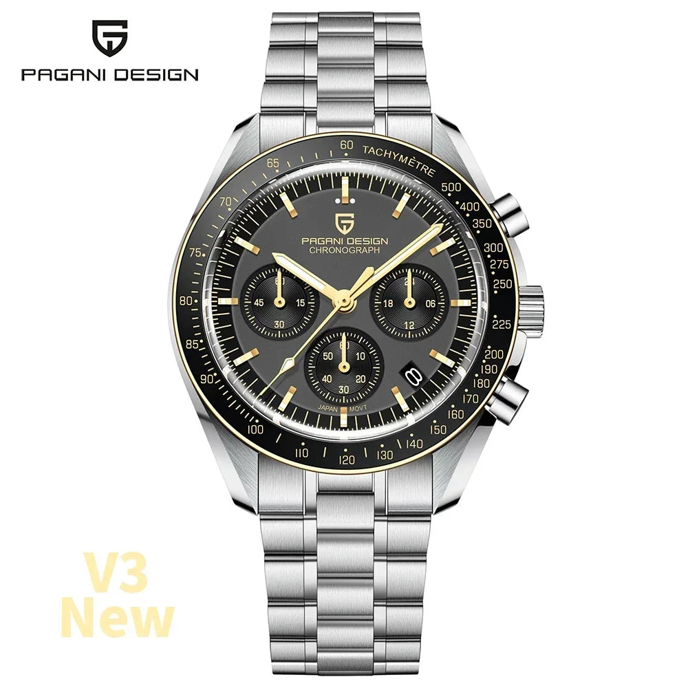 Moon Watch Silver Gold PD-1701