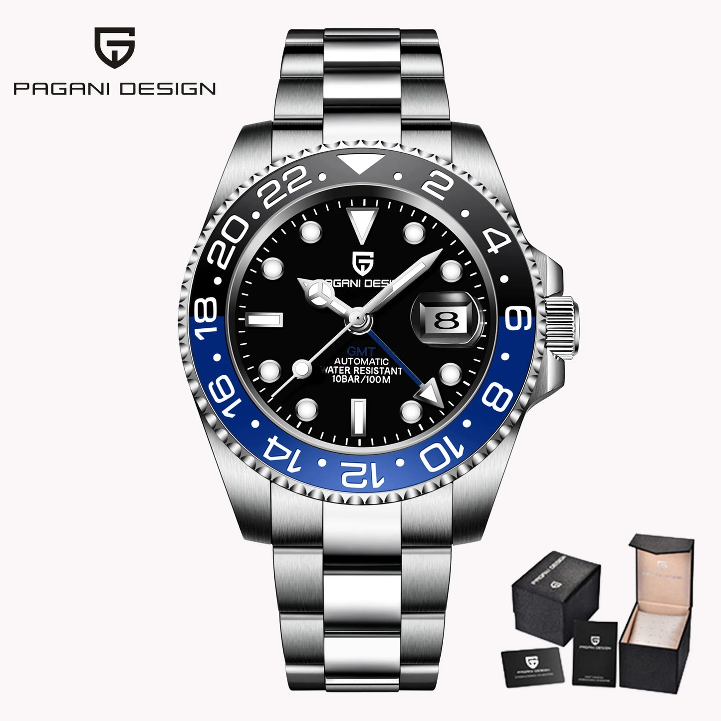 Mariner GMT Black Blue PD-1662