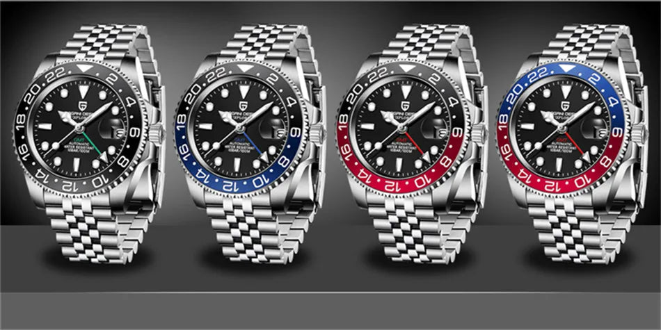 Mariner GMT Blue Red Jubilee PD-1662